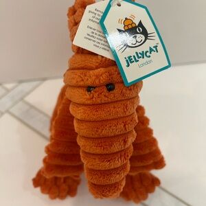 RARE: Jellycat Orange Plush 11” Cordy Roy Aardvark